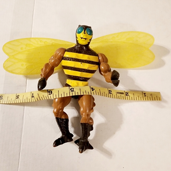 Vintage 1980s Buzz-Off 1984 Vintage MOTU Mattel Masters of the Universe - Picture 9 of 9
